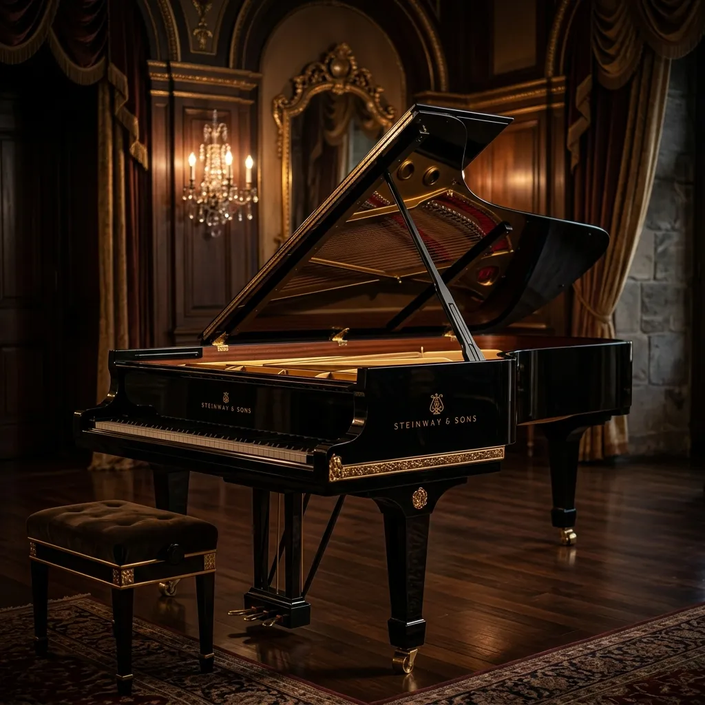 Nghệ sĩ chuyên nghiệp biểu diễn piano