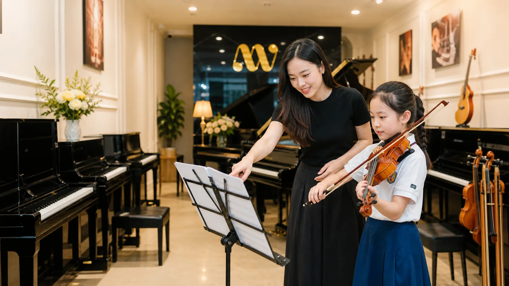 Khóa học Violin tại Melody Art