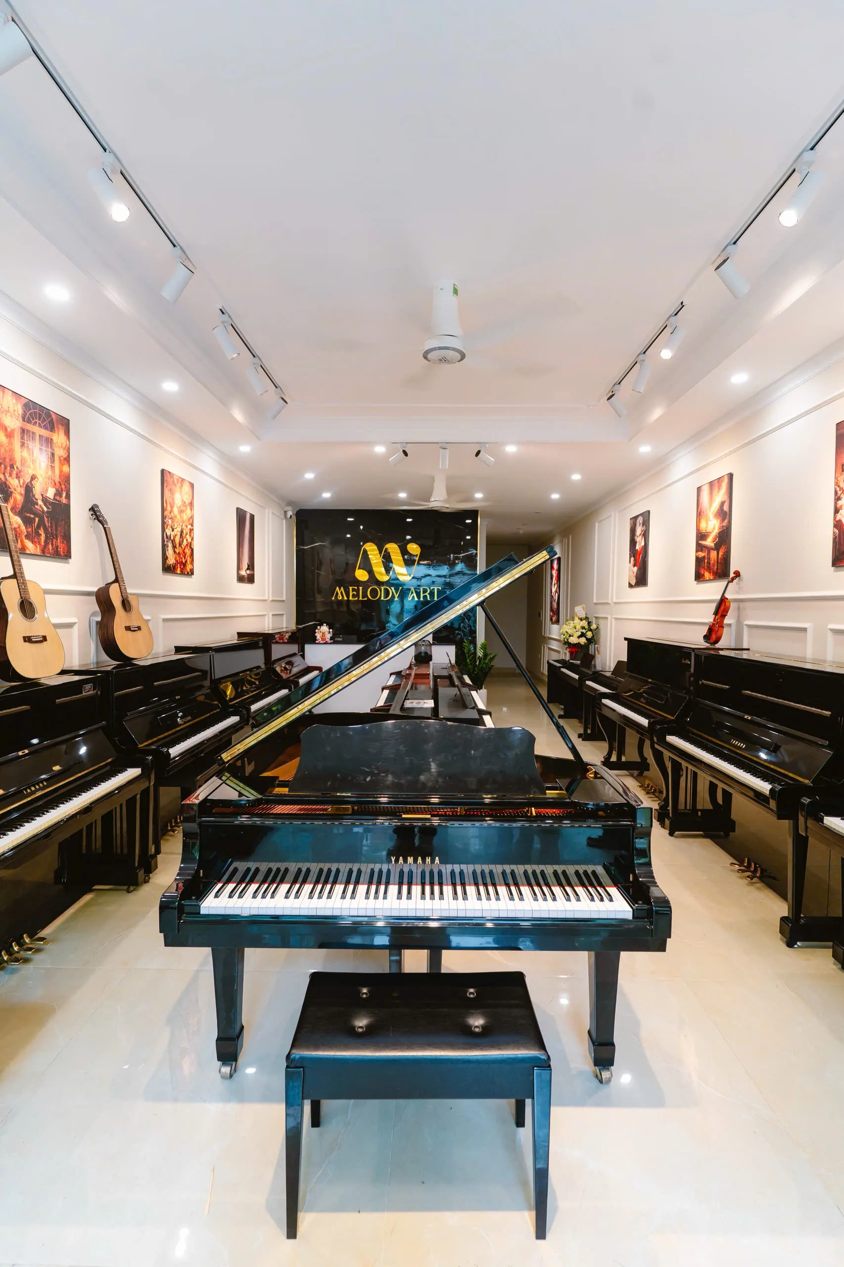 Không gian học tập tại Melody Art