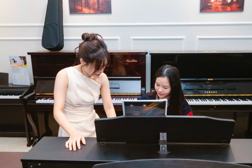 Buổi học thực tế tại Melody Art